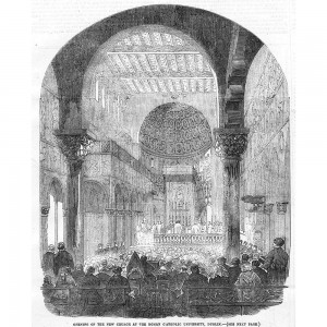 opening of Univ Church, Illustrated London News